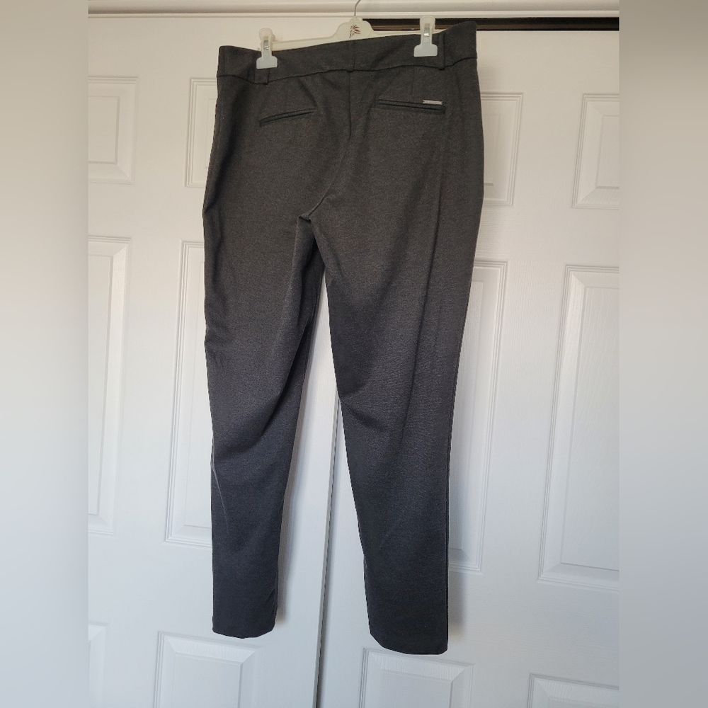 Michael Kors Women's Gray Dress Pant Straight Leg Super High Rise Classic 16W - Picture 4 of 16